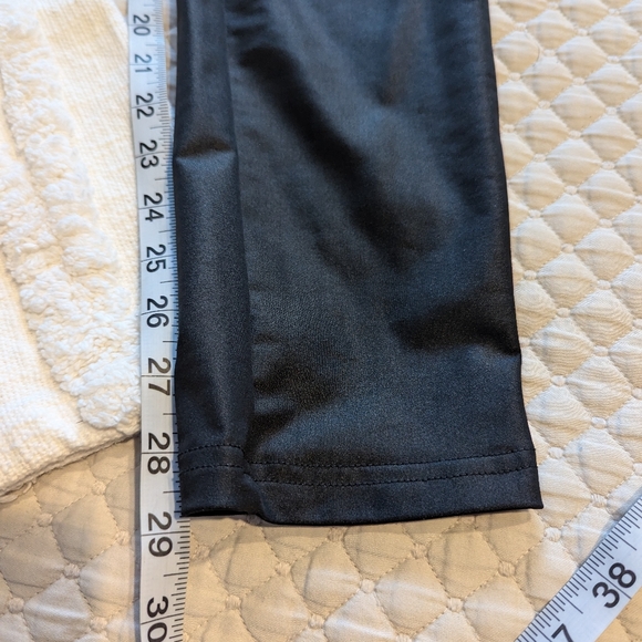 KILLSTAR Black Gothic Pentagram Zipper Leggings Pants Medium - Picture 4 of 8